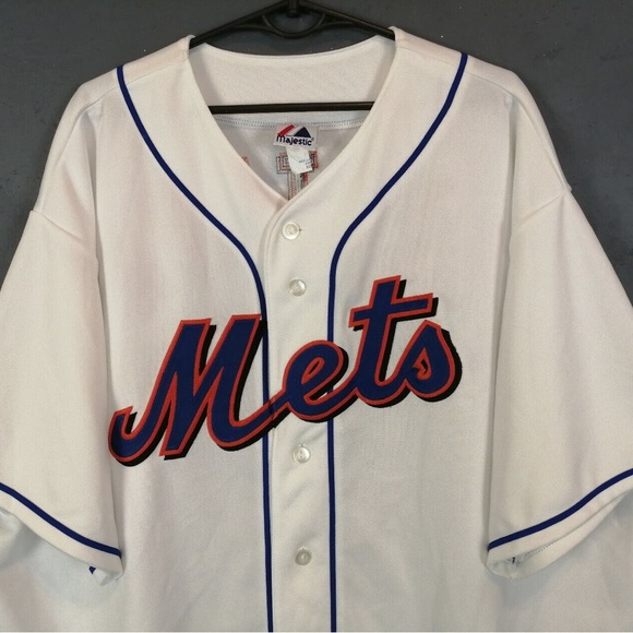 NY Mets white alternate Santana Jersey - Picture 4 of 6
